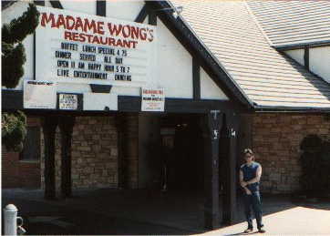 Vinnie at Madame Wong's Rock Club in Santa Monica, CA